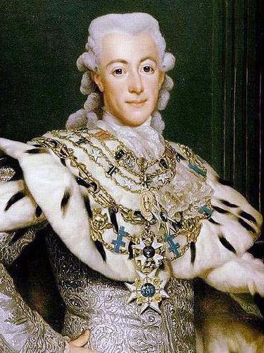 Alexander Roslin Gustavus III of Sweden Germany oil painting art
